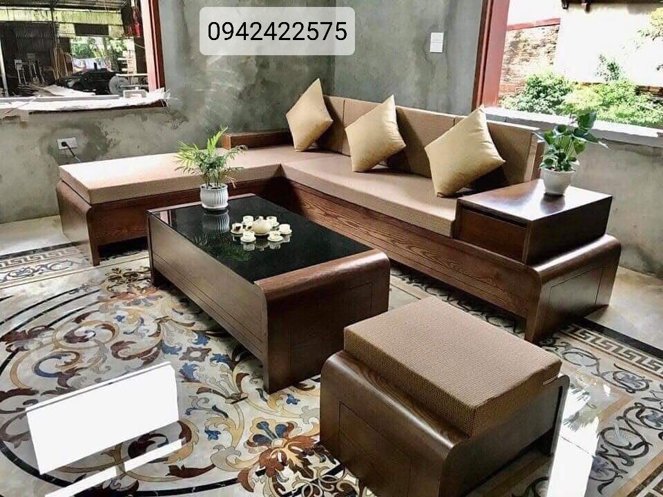Sofa Gỗ Phòng Khách Cao Cấp SFTT08